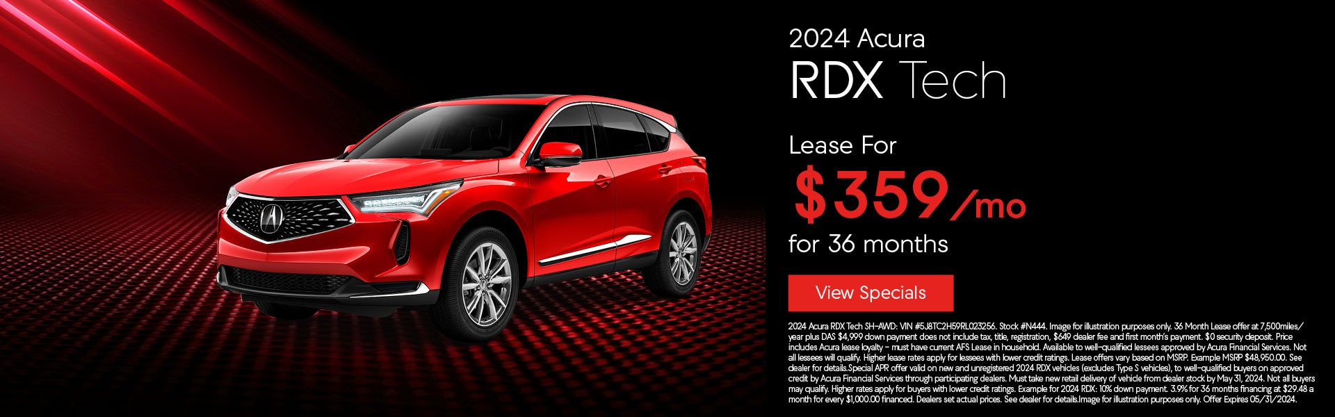 2024 Acura RDX Tech Offer